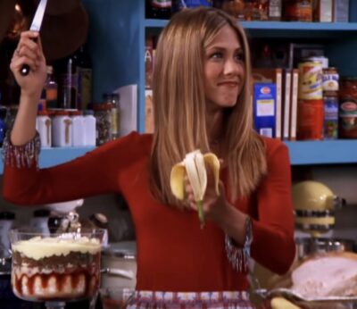 This is the iconic edible version of Rachel’s cake from Friends, which has gone viral on TikTok