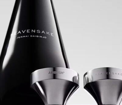 AMBUSH y HEAVENSAKE presentan dos vasos de sake futuristas