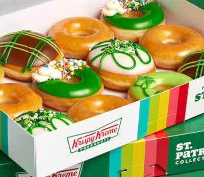 Krispy Kreme celebrates St. Patrick’s Day with themed doughnuts