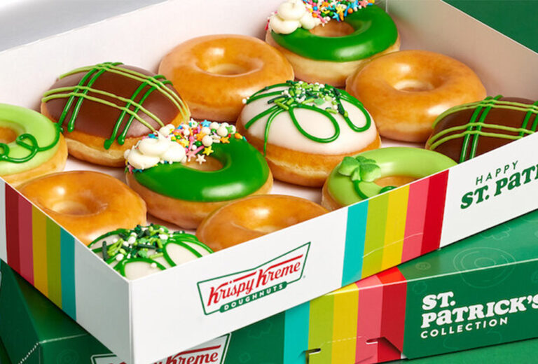 Krispy Kreme celebra el Día de San Patricio con donuts temáticos