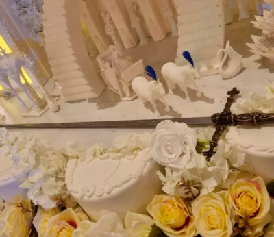 Así se creó esta colosal tarta de boda de 13.000 libras