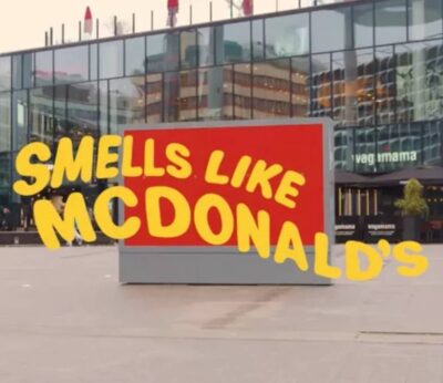 Así es la valla publicitaria de McDonald’s que huele a sus famosos productos y dónde poder encontrarla