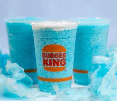 Burger King captivates fans with a frozen candyfloss drink