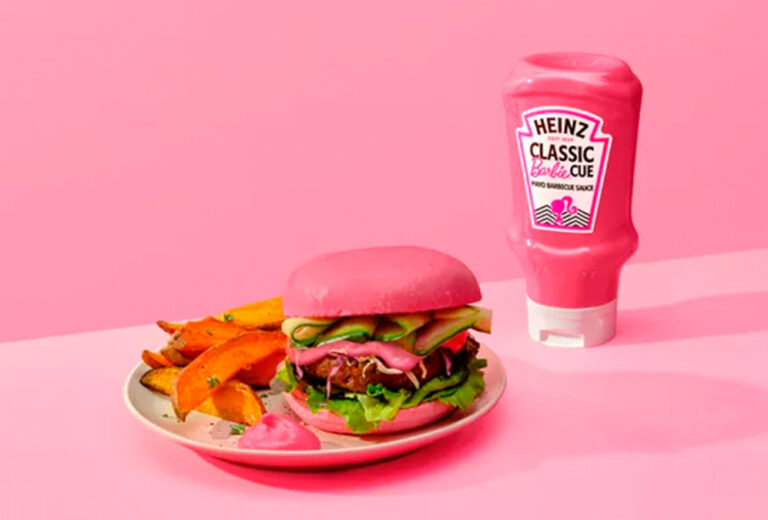 Heinz x Mattel lanzan la salsa de barbacoa de Barbie