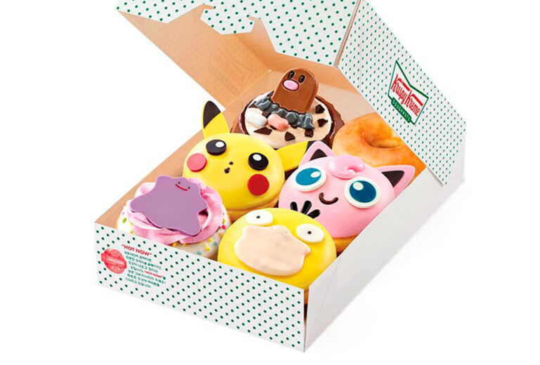Krispy Kreme presenta una colección de donuts inspirados en Pokémon