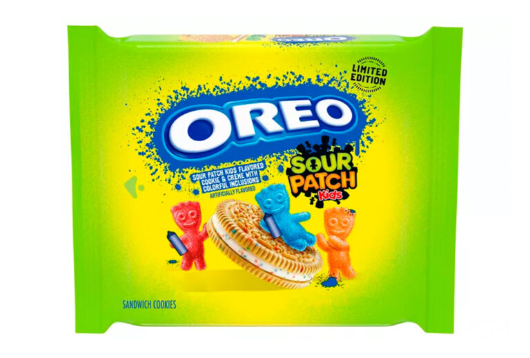 Oreo teams up with Sour Patch Kids to unveil its first sour biscuits