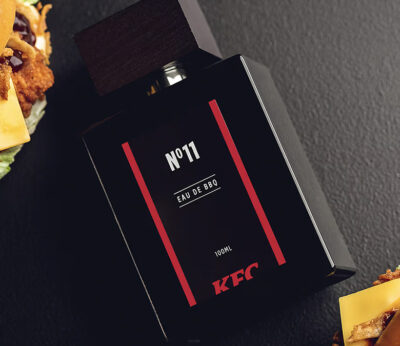 KFC encapsulates the scent of its BBQ Burger in a fragrance