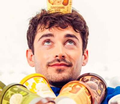 Charles Leclerc unveils the ‘LEC’ low calorie ice cream