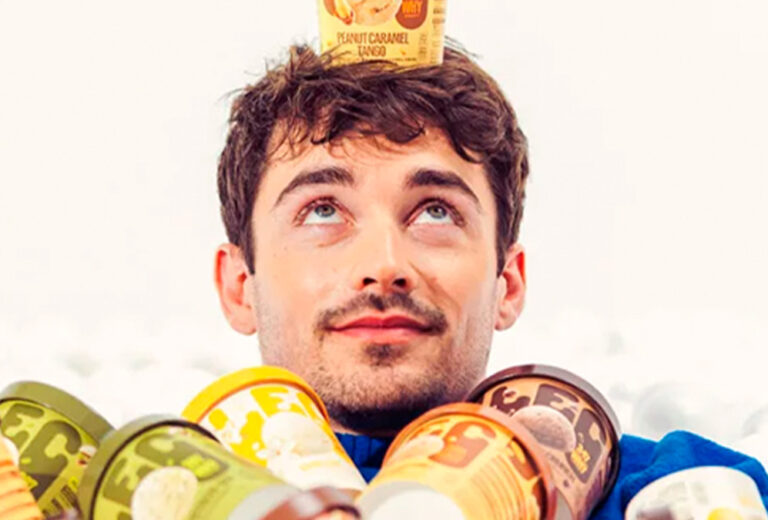 Charles Leclerc unveils the ‘LEC’ low calorie ice cream