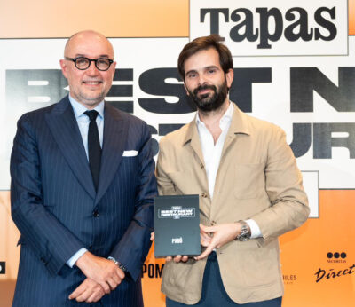 Así ha sido la entrega del premio Tapas Best New Restaurant 2024 a Pabú