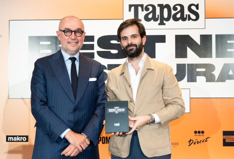 Así ha sido la entrega del premio Tapas Best New Restaurant 2024 a Pabú