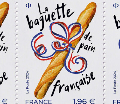 Francia lanza unos sellos con olor a baguette