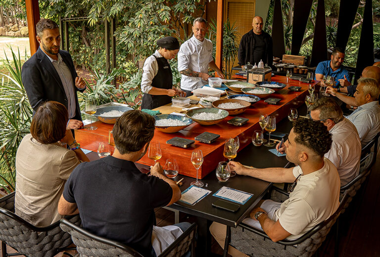 Kensei organiza el primer evento oficial de Dom Pérignon en Canarias con un maridaje especial de botellas irrepetibles