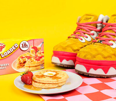 The Shoe Surgeon diseña unas sneakers inspiradas en los gofres Eggo