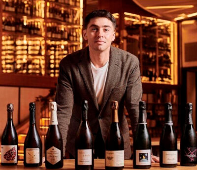 This is Tomás Ucha, the new sommelier at DiverXO