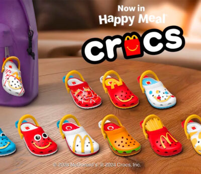 Crocs come to Happy Meals in the form of key chains