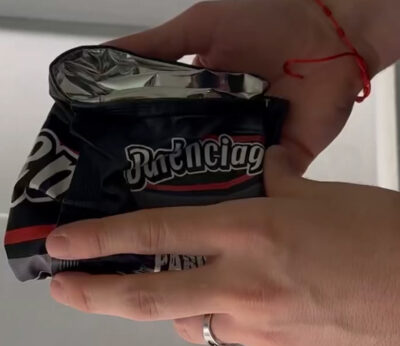 Balenciaga expands its snack collection with a wallet