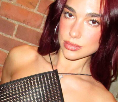 Dua Lipa visits New York’s pizza temple