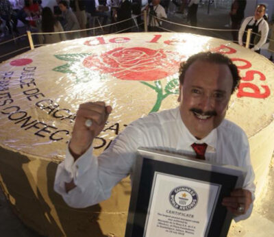 El mazapán más grande del mundo bate un nuevo récord Guinness
