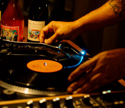 Thursdays at Parking Pizza are all about wine, pizza and vinyl
