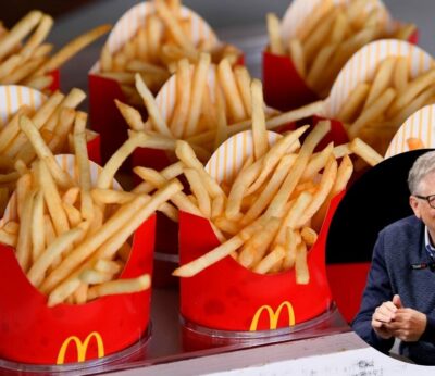 Miles de millones de dólares y patatas fritas: Bill Gates cultiva patatas para McDonald’s