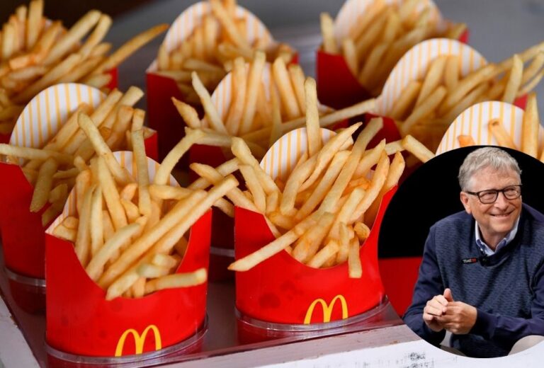 Miles de millones de dólares y patatas fritas: Bill Gates cultiva patatas para McDonald’s