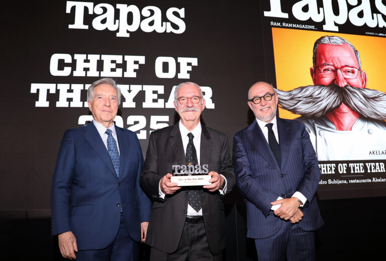 Así ha sido la entrega del Chef of the Year 2025 a Pedro Subijana