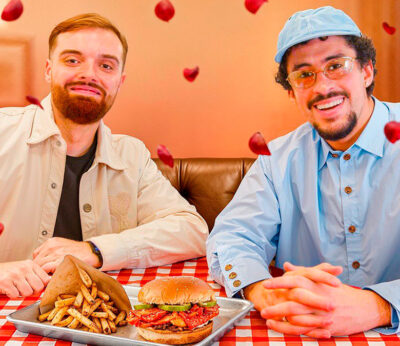 La cita de Bad Bunny e Ibai Llanos en 7th Street Burger