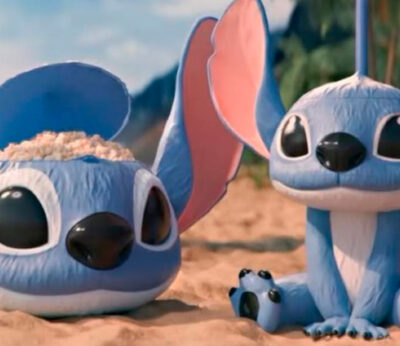 Los cubos de palomitas de Stitch llegan al cine