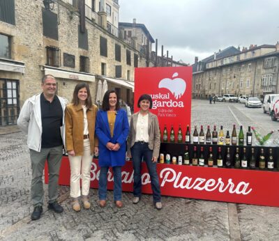 La Denominación de Origen Euskal Sagardoa presentará este sábado en Vitoria-Gasteiz la nueva sidra cosecha 2024
