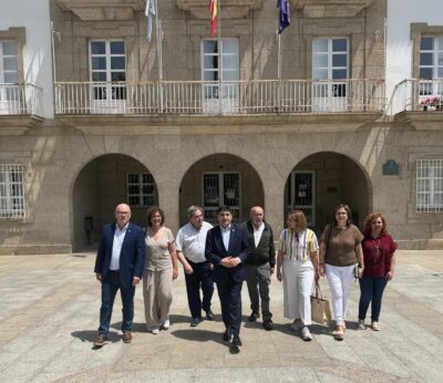 Rural.-El Gobierno analiza con alcaldes de la comarca de Verín un proyecto de saneamiento para captar fondos europeos