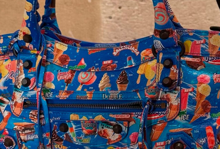 Balenciaga lleva los helados nostálgicos a la moda