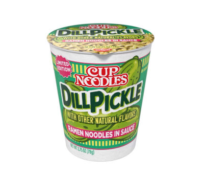 El ramen con sabor a pepinillos ya está aquí