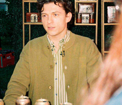 Tom Holland sirvió cervezas en su pop-up de Bero en Los Ángeles