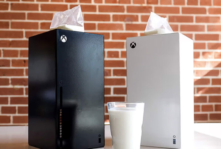 Xbox alimenta a los gamers con unas jarras de leche