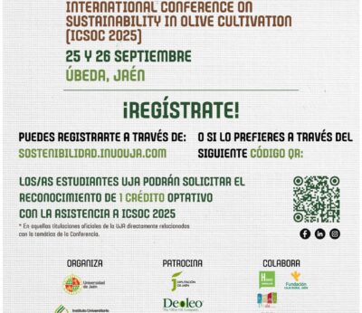 Jaén.- Úbeda acogerá en septiembre la Conferencia Internacional sobre Sostenibilidad en el Cultivo del Olivo