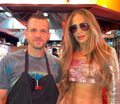 Así fue la ‘noche clandestina’ de Jennifer Lopez en StreetXO con Dabiz Muñoz