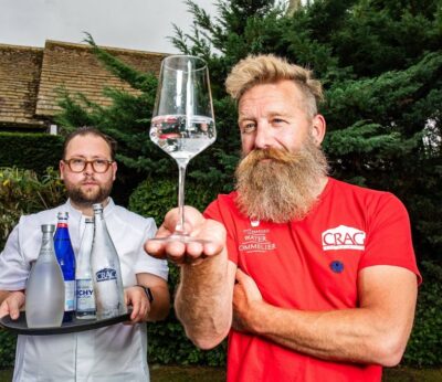 Este restaurante sirve un menú exclusivo a base de agua