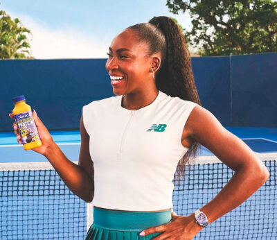 Coco Gauff lanza un smoothie proteico antes del US Open