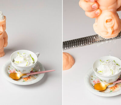 Jordi Roca  se ‘ralla el coco’ en su último postre