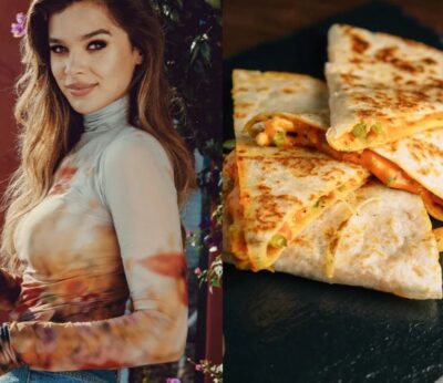 Hailee Steinfeld comparte su receta estrella de quesadillas  poblanas y maíz