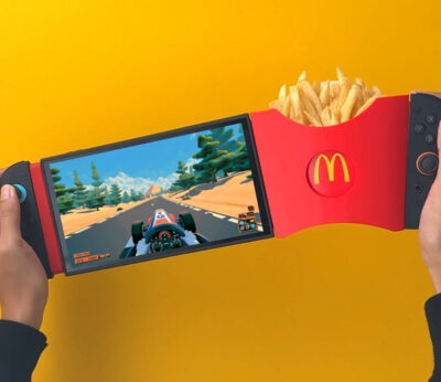 Cuando las patatas fritas se conectan a la Switch