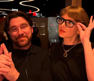 Travis Kelce le rinde tributo a Taylor Swift con un cóctel