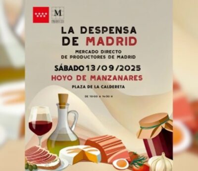 Hoyo.- La Plaza de la Caldereta acogerá el sábado 13 la nueva edición del mercado regional ‘La Despensa de Madrid’