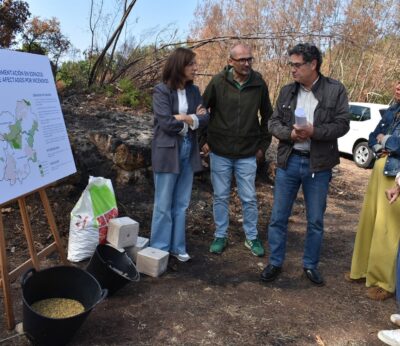 Rural.- La Xunta repartirá 34.000 kilos de paja y cereales para alimentar la fauna silvestre afectada por los incendios