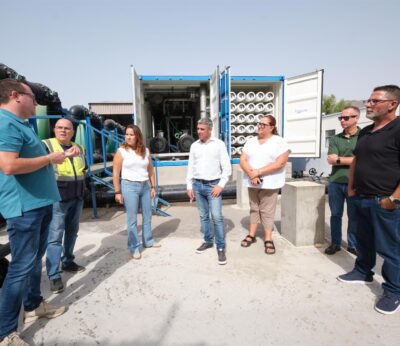 Canarias aumenta los recursos para riego agrícola en 2.500 m3 al día con una nueva desaladora en Fuerteventura
