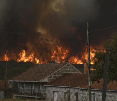 Rural.- Recibe el alta médica uno de los brigadistas heridos en los incendios de Ourense