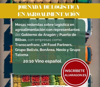 Binéfar acogerá el día 23 una jornada sobre logística agroalimentaria