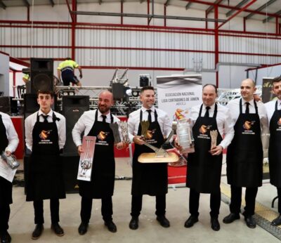 Granada.- Los mejores cortadores de jamón de toda España participan en un concurso nacional en Huétor Tájar