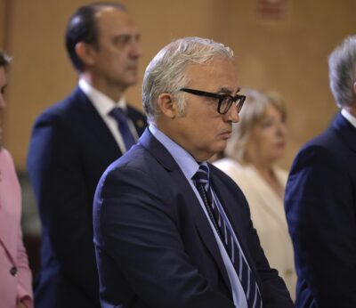 Rincón destaca, en la inauguración de FEMOGA, que el número de expositores «no para de crecer»